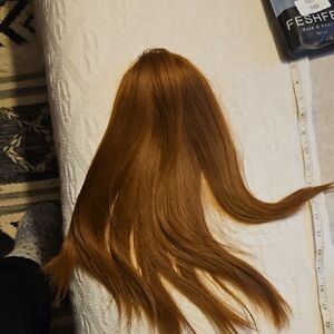 Fresh Auburn Pony Tail Hair Extensions 14 Inches